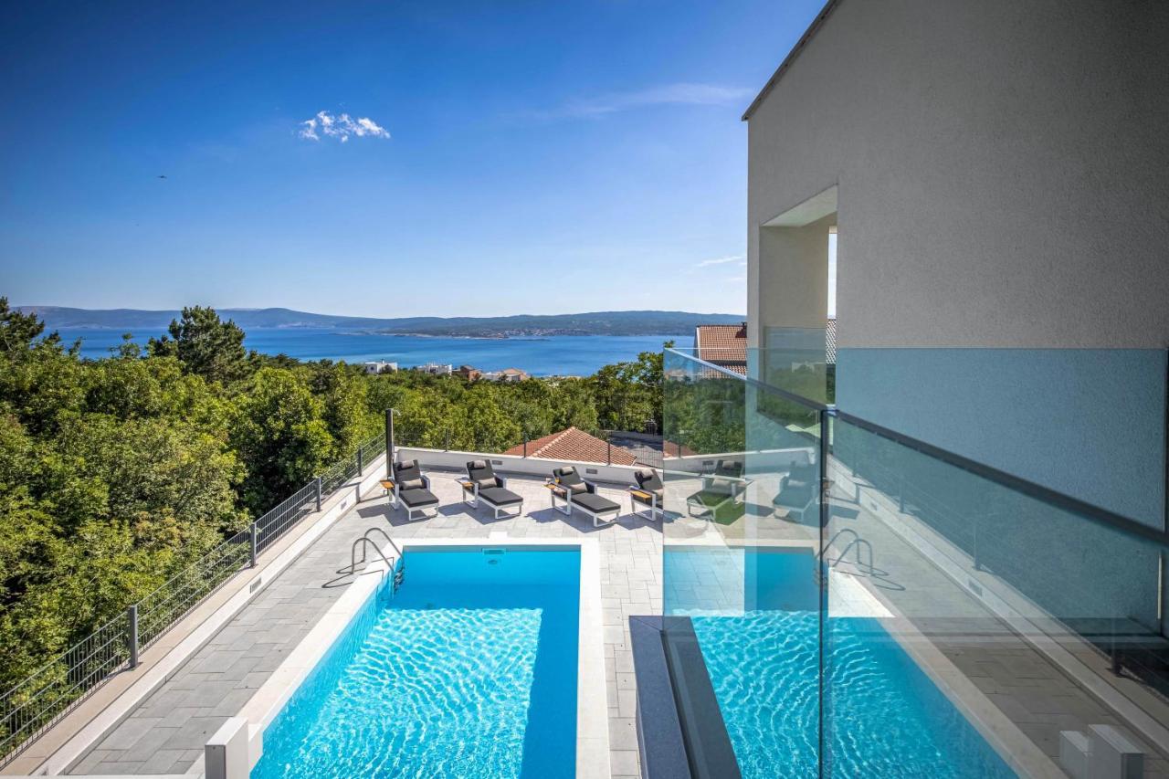 Villa Rina - Luxury Holiday Home Crikvenica Bagian luar foto